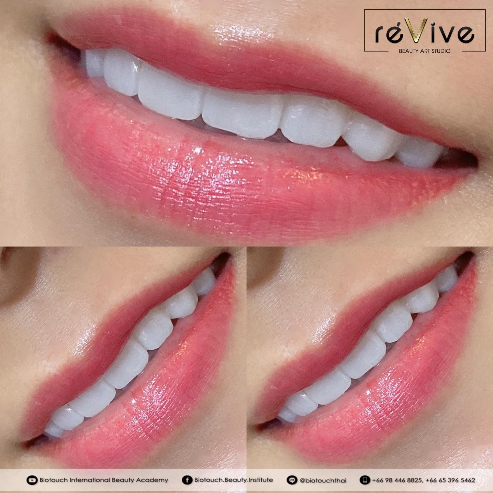 รีวิวผลงานปังๆหลังสักสีปาก จากร้าน RéVive Beauty