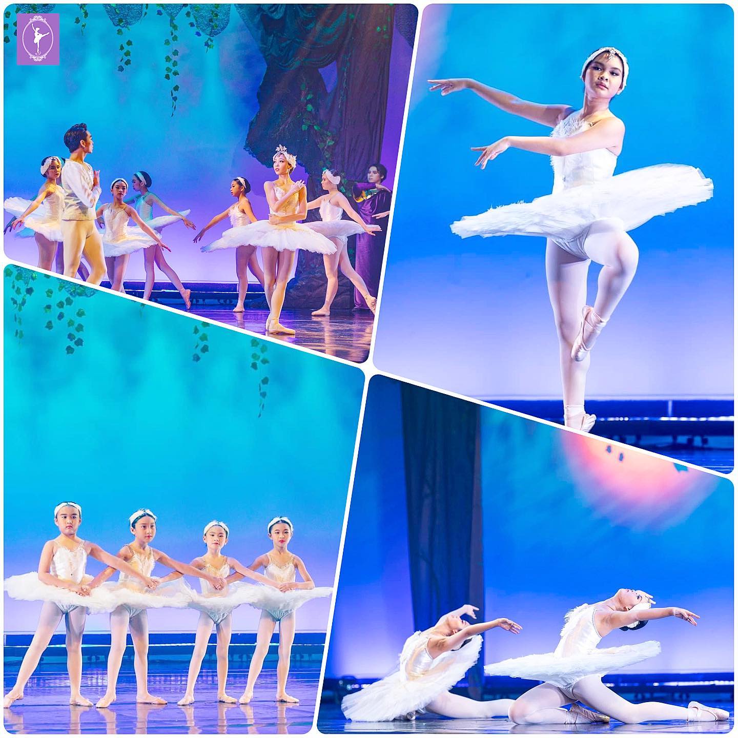 การแสดงบัลเลต์ชุด “Swan Lake” จากคณะนักเรียนโรงเรียนนาฏยศิลป์สากลวิภาวี