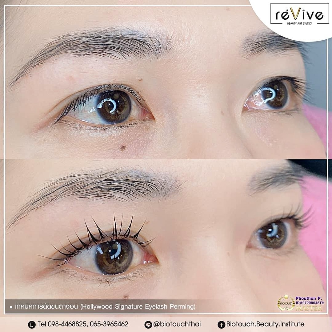 Hollywood Signature Eyelash Perm ที่ร้าน RéVive Beauty Art Studio