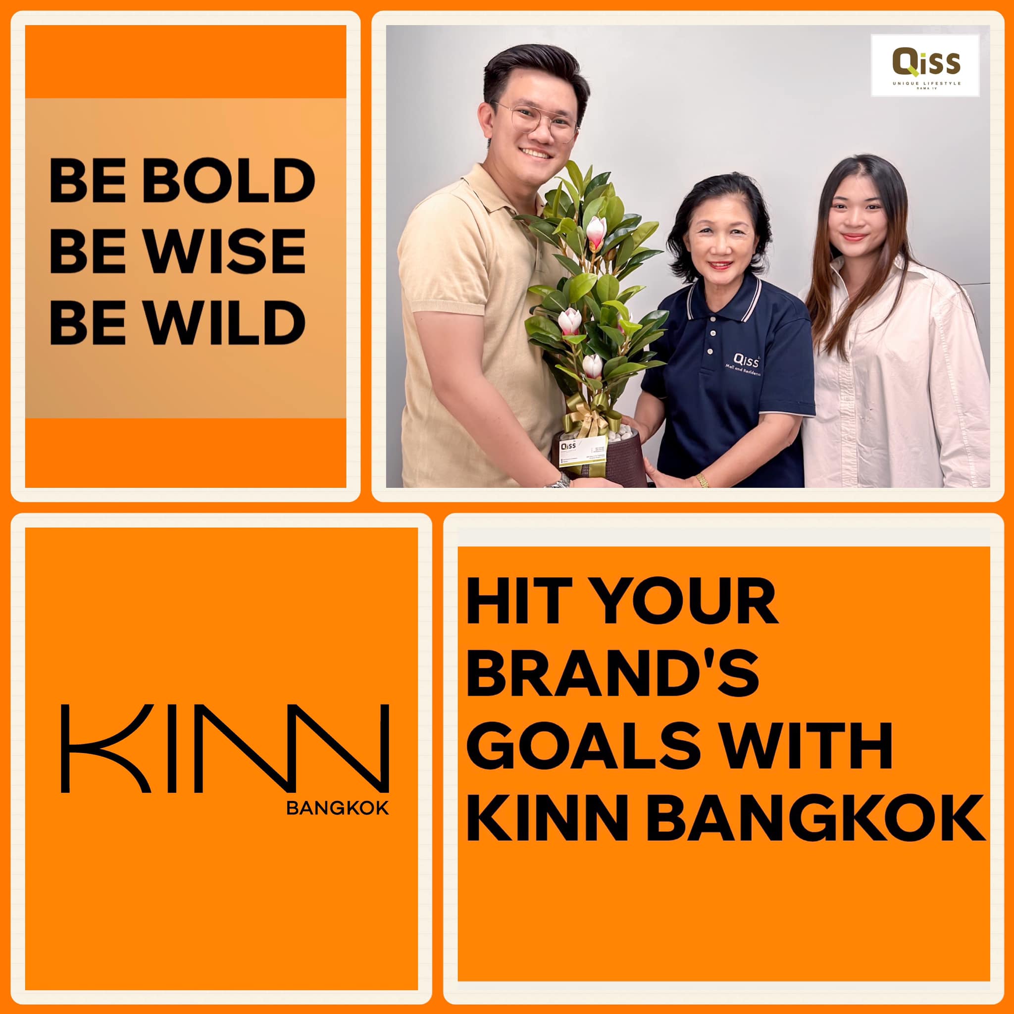 Warm Welcome to KINN Bangkok!